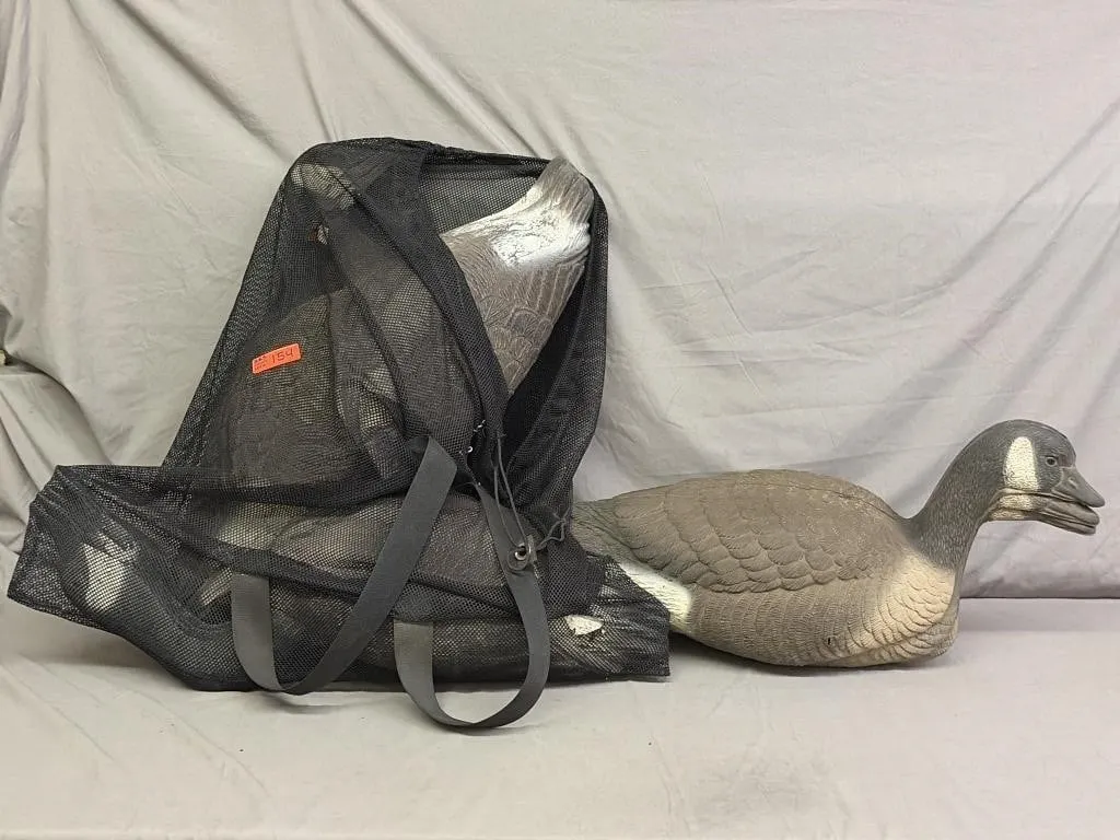 14 Canadian Geese Decoys