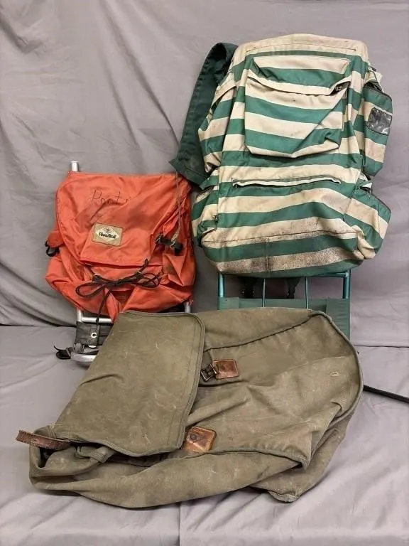 Vintage Hiking Bags