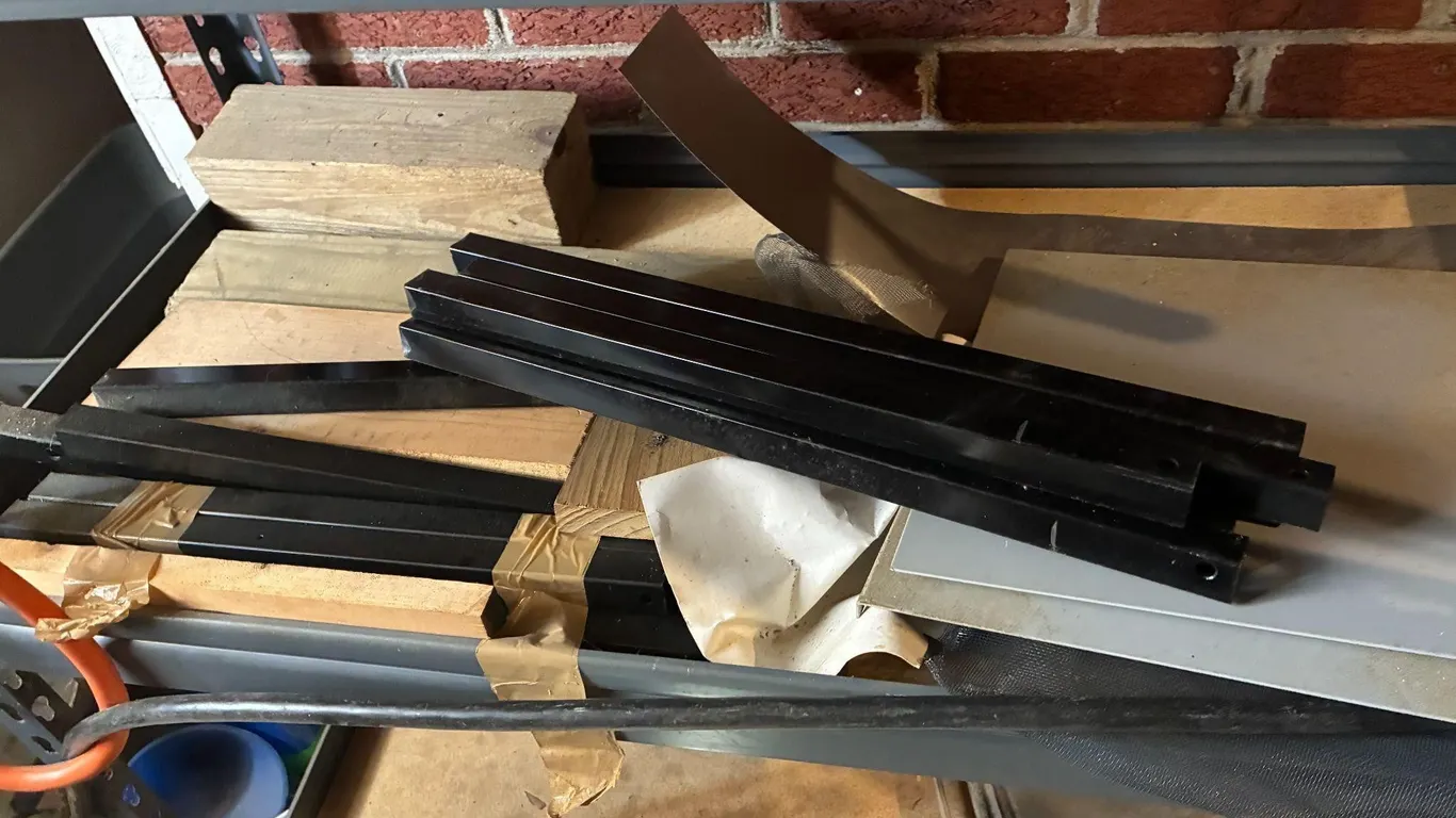 Metal Door w/ Pieces