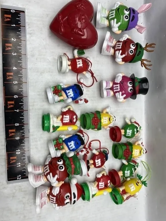 M&M's Christmas Tree Ornaments Collection