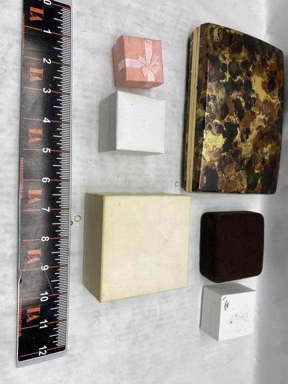 Assorted Jewelry Boxes Lot with Pandora Box