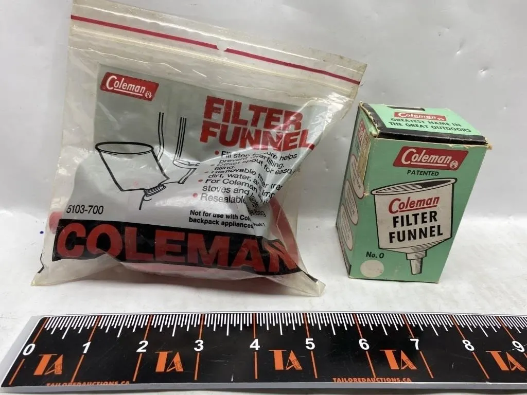 Coleman Filter Funnel (Bagged) & Filter Funnel No.
