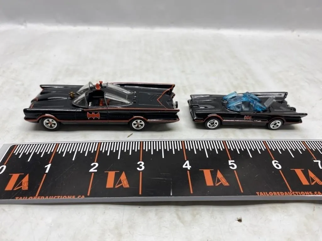 Hot Wheels Batmobile Diecast Cars (2)