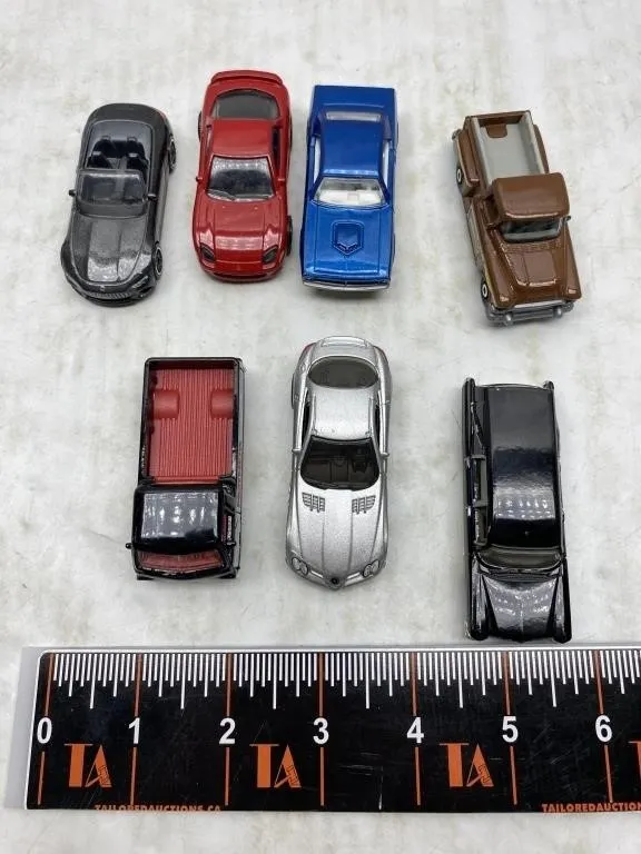 Matchbox Die-Cast Cars, Lot of 7