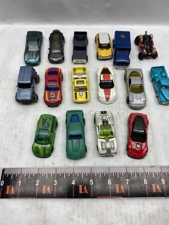 Diecast Toy Cars Collection, 15 Pieces