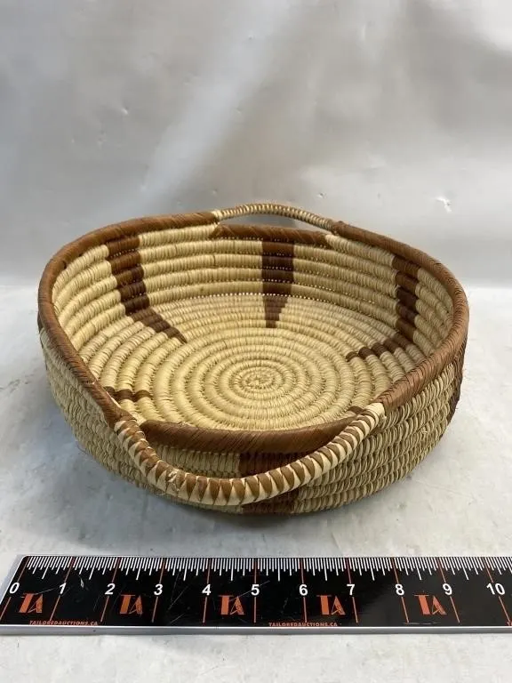 Woven Basket with Handle