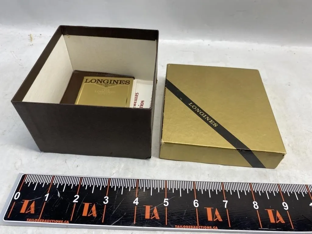 Longines Watch Box Set with Booklet & Papers