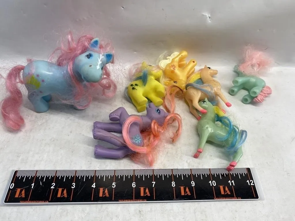Lot of My Little Pony vintage figures, various