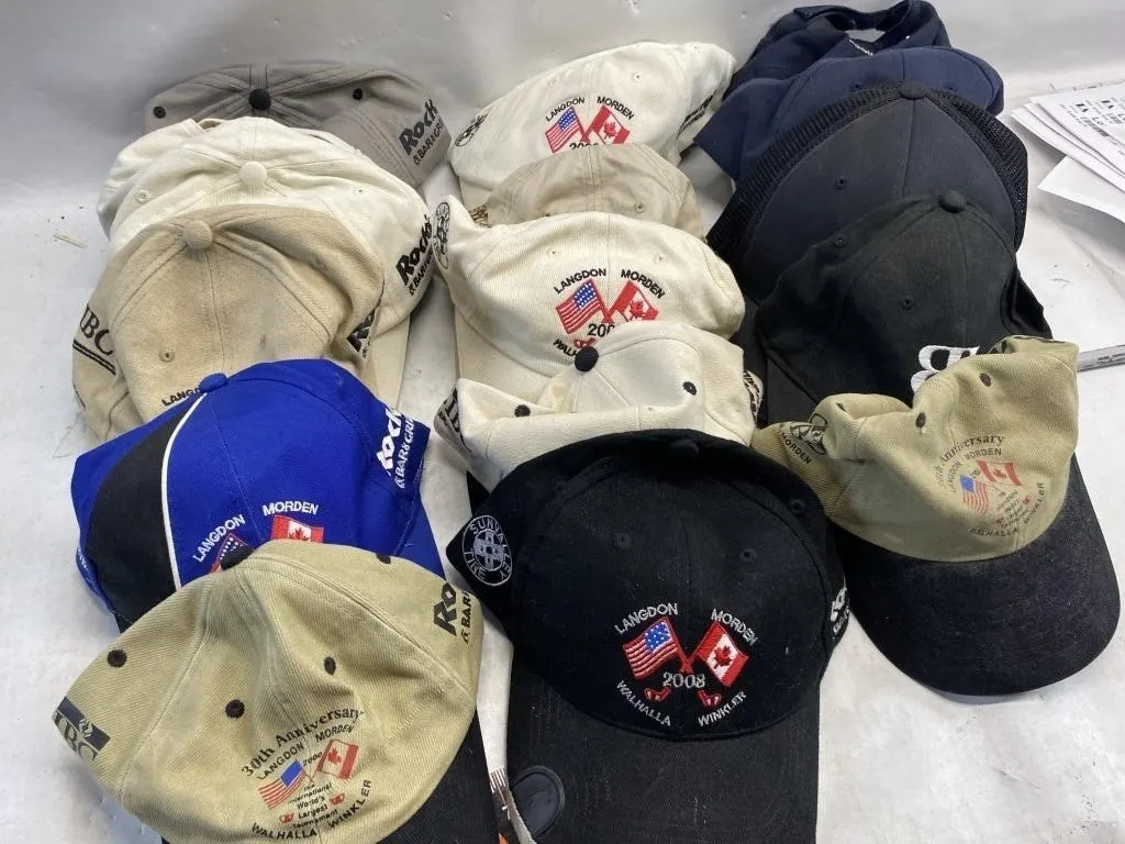 Lot of assorted baseball/trucker caps