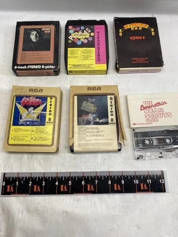 8-Track Tapes, Cassettes & Berenstain Bears
