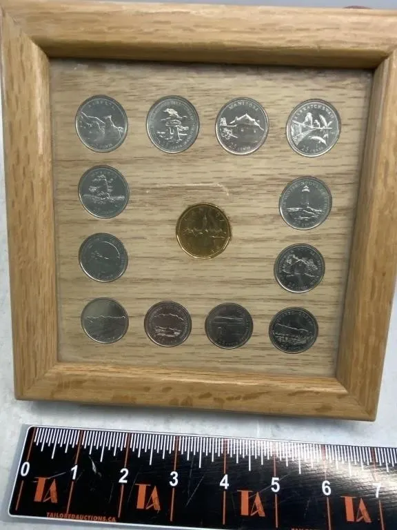Canada 25th Anniversary 25-Cent & Dollar Coin Set