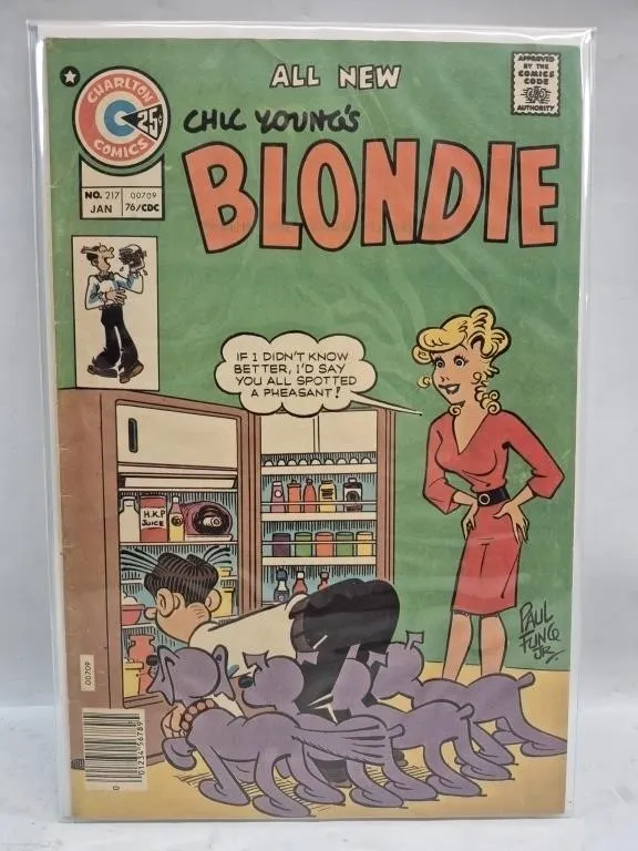 Charlton Comics Blondie No. 217 (Jan 1976)