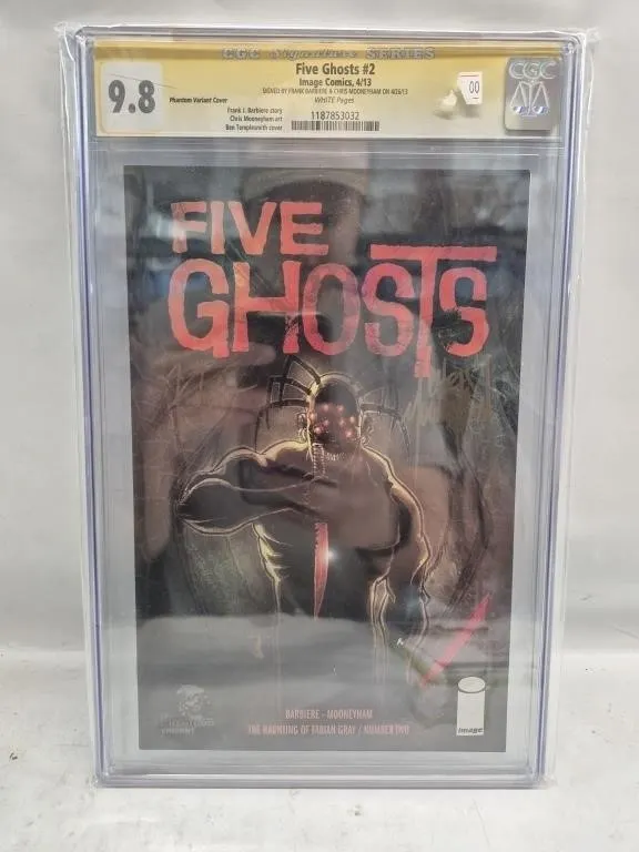 Five Ghosts #2 CGC 9.8 SS Phantom Variant