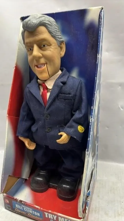 Bill Clinton, President dancing machine toy
