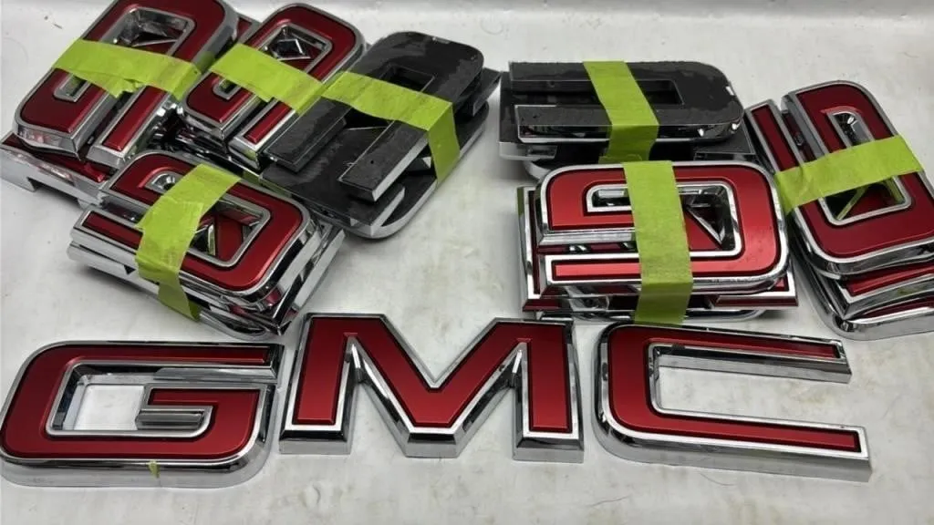 GMC Sticker Emblem lot OEM original part
