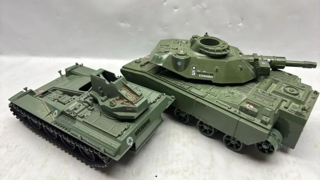 1980s GI Joe Toy Tank Lot