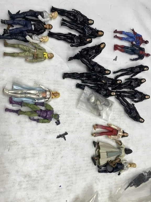 Marvel Action Figure Lot - Spider-Man & More