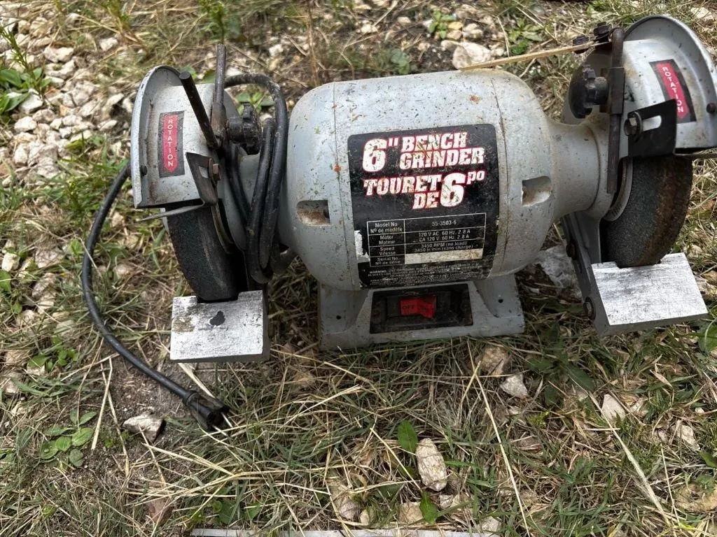 6 inch Bench grinder