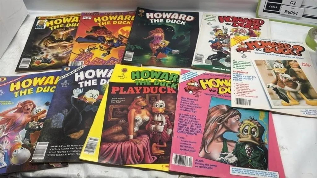 Vintage Howard The Duck Comic Book lot