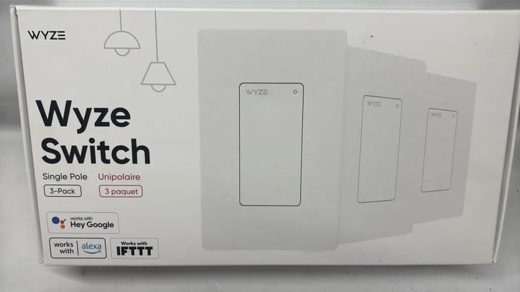 New Wyze Switch Single Pole 3 pack switch