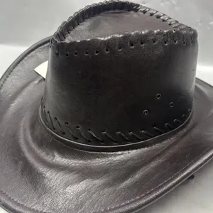 New Leather Cowboy Hat