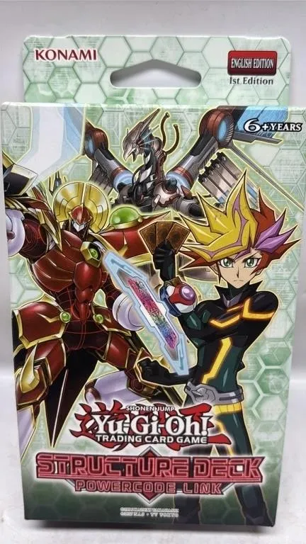 Sealed Yu-Gi-Oh Structure Deck card box