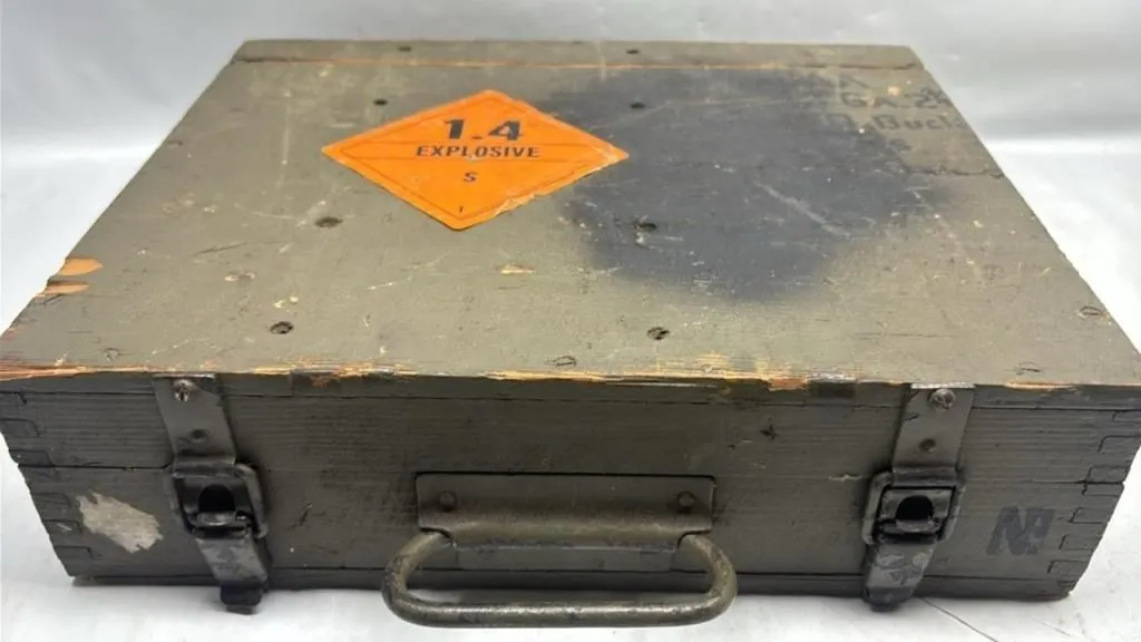 Military Ammunition Case Empty