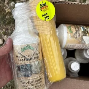 Hardwood floor refinishing lot