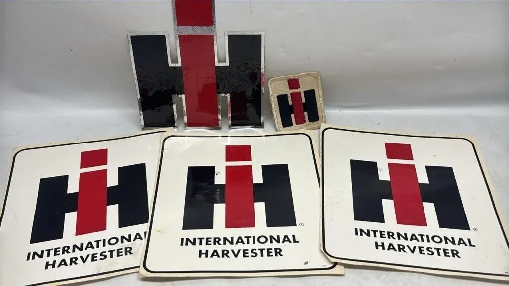 Vintage International Harvester Decals & patch