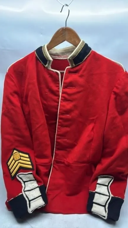 Red Serge Military Bandsman Tunic