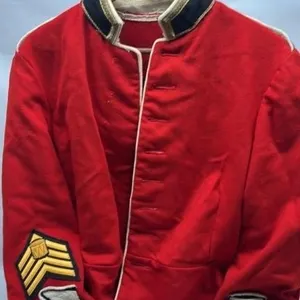 Red Serge Military Bandsman Tunic