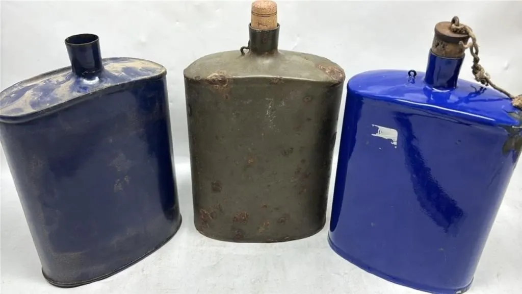 World War II WWII Canadian Army Canteen lot