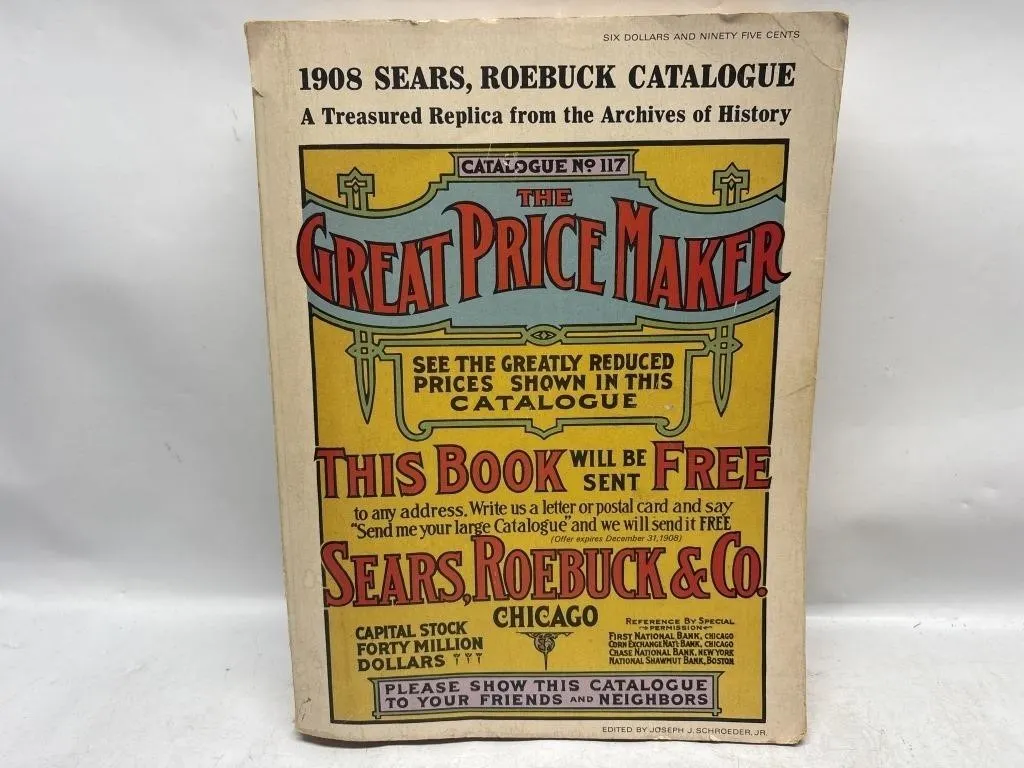 1908 Sears, Roebuck & Co. Catalogue No. 117