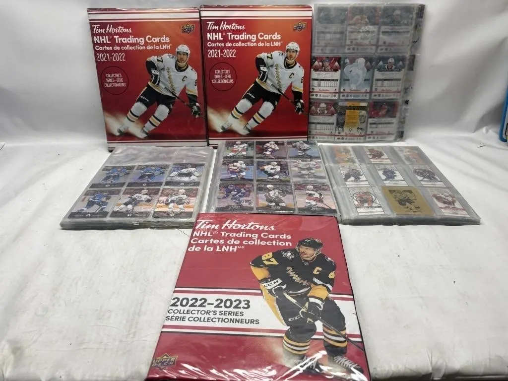 Tim Hortons Upper Deck NHL Trading Cards Lot