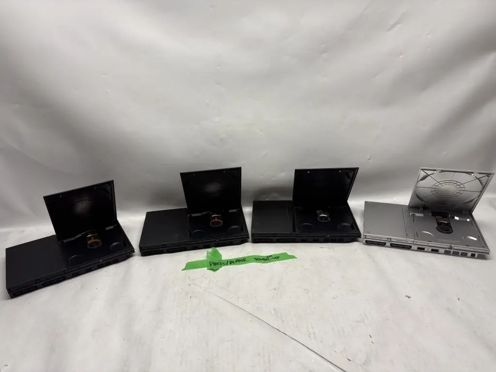 Sony PlayStation 2 consoles, lot of 5,