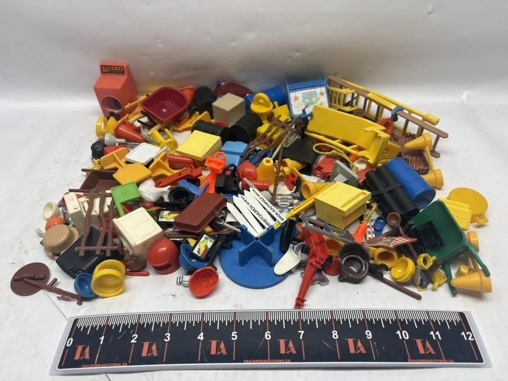 Vintage Playmobil/Toy Accessories Bulk Lot