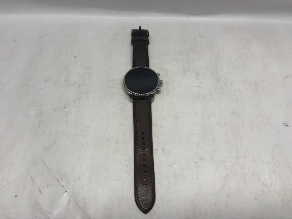 Fossil Gen 5 Smartwatch, Brown Leather Band