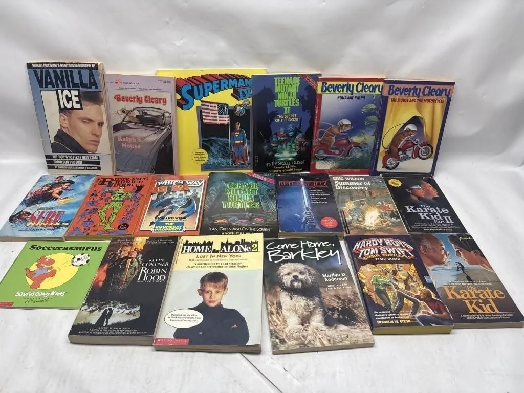 Vintage 90s YA Movie Tie-In Paperback Books Lot