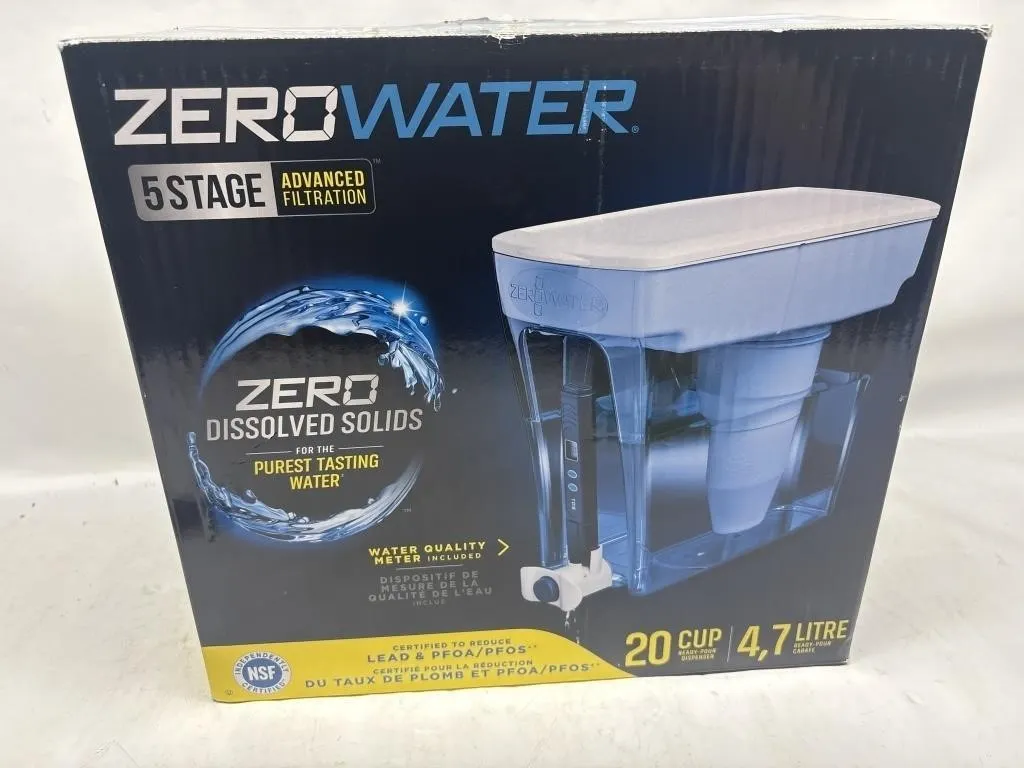 ZeroWater 20-Cup 5-Stage Filtration Dispenser