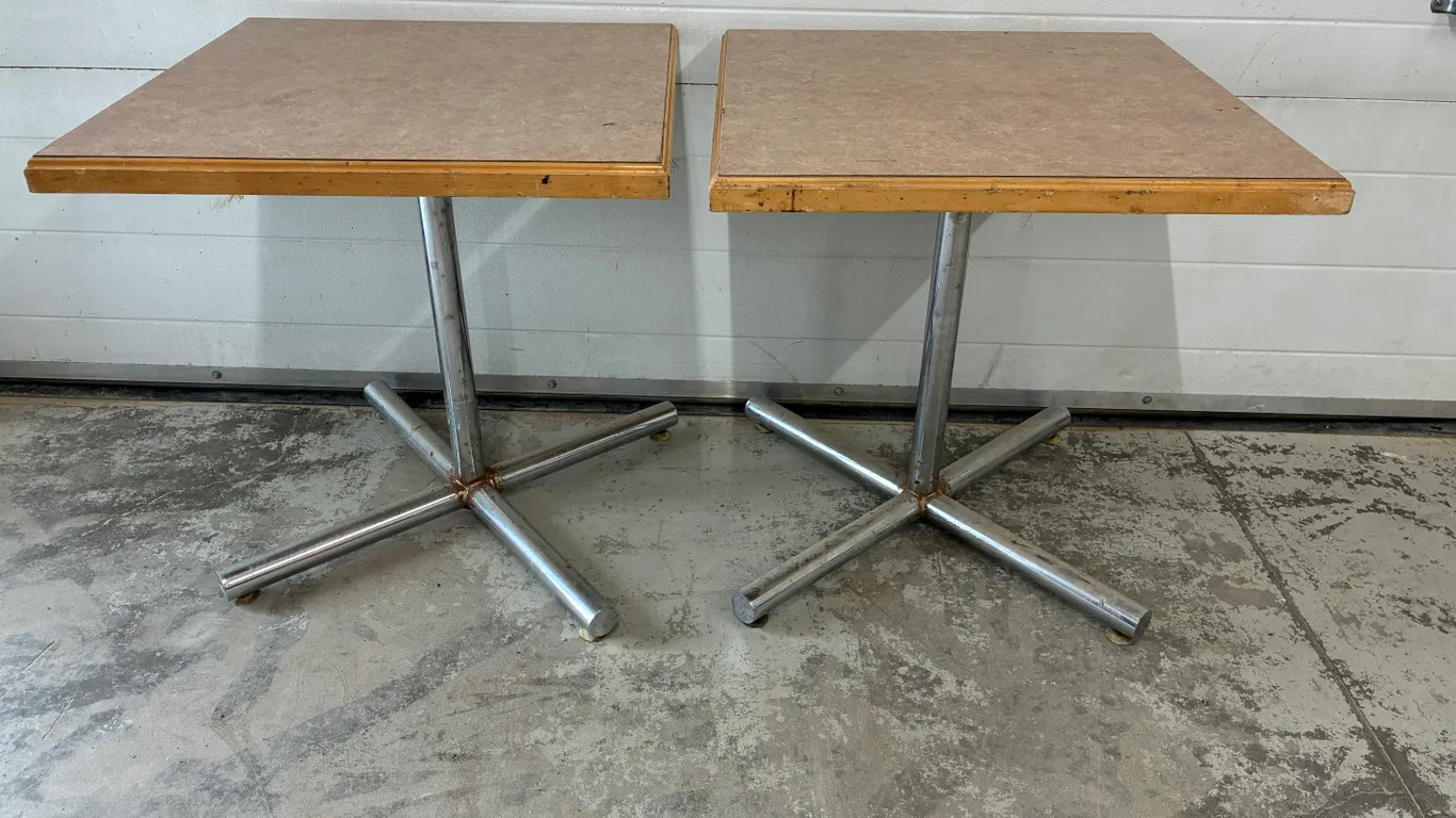 (2) Tables 28" x 38"