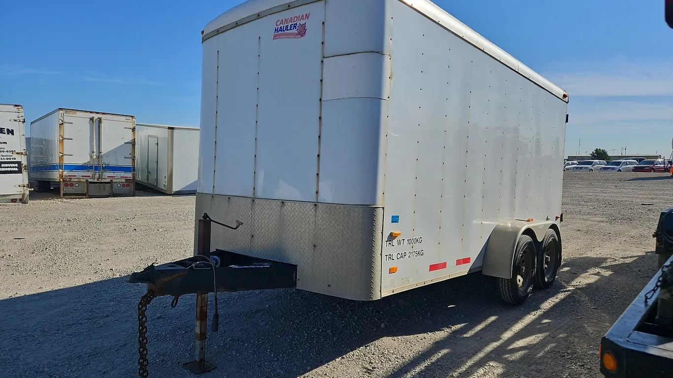 2011 American Hauler AFX714TA2 T/A 14ft Enclosed Trailer