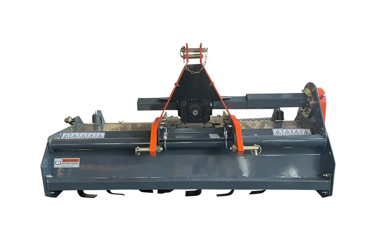 53" Rotary Tilling Stone Burier, 5" Tilling Depth, 28-40 HP, PTO Shaft Included, TMG-TSB53