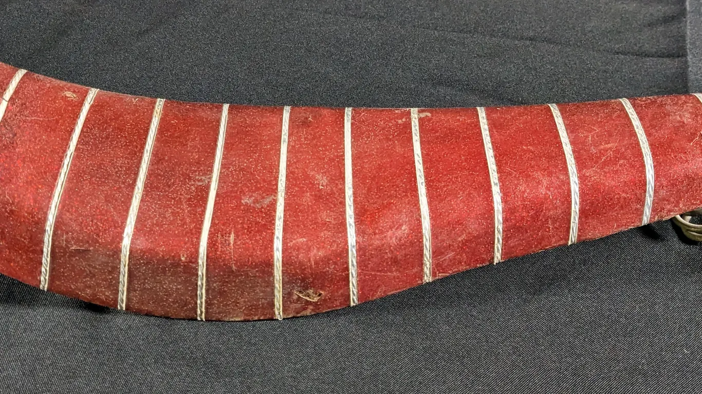 RED PERSONS BICYCLE BIKE BANANA SEAT