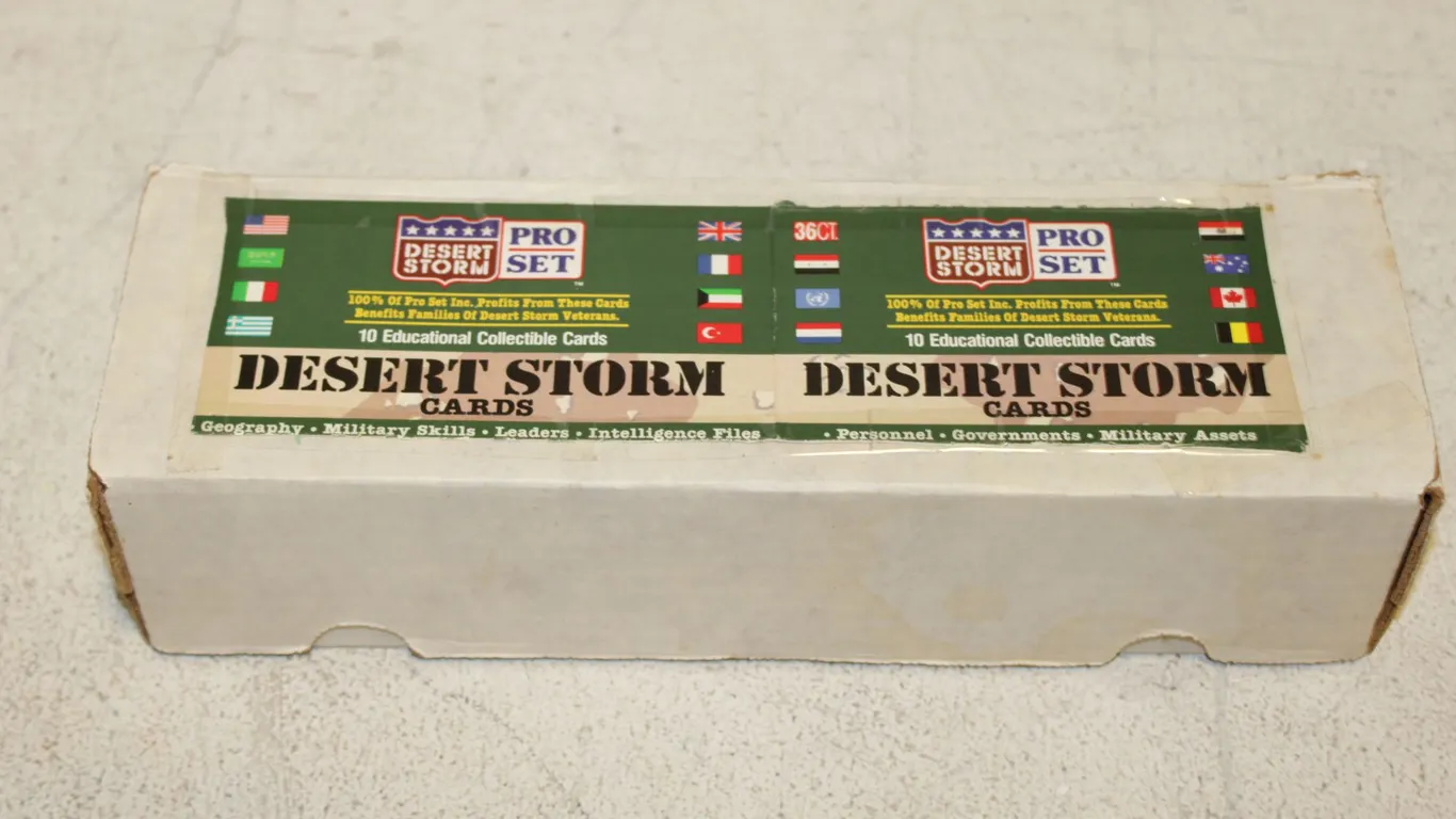 Desert Storm Cards
