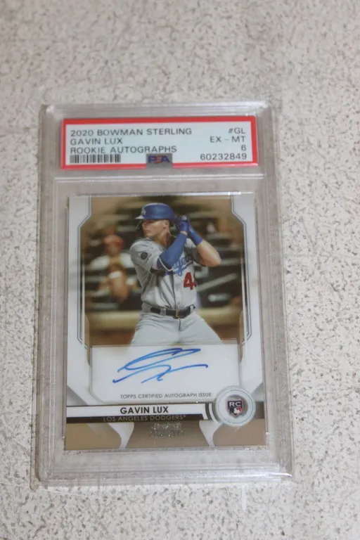 Gavin Lux Autograph Card