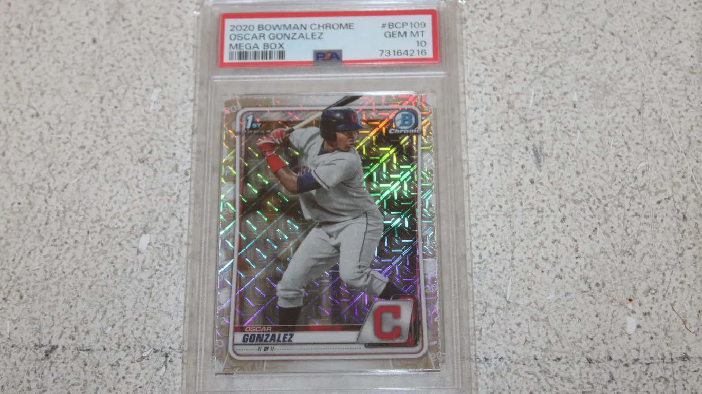 2020 Bowman Oscar Gonzalez