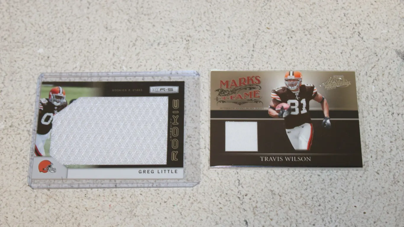 Browns Jersey Cards