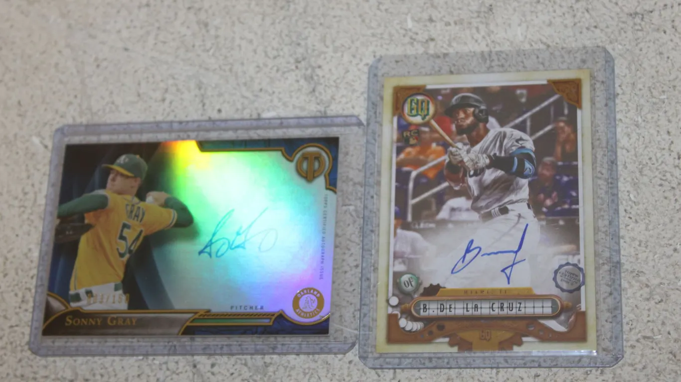 Baseball Autograph Cards