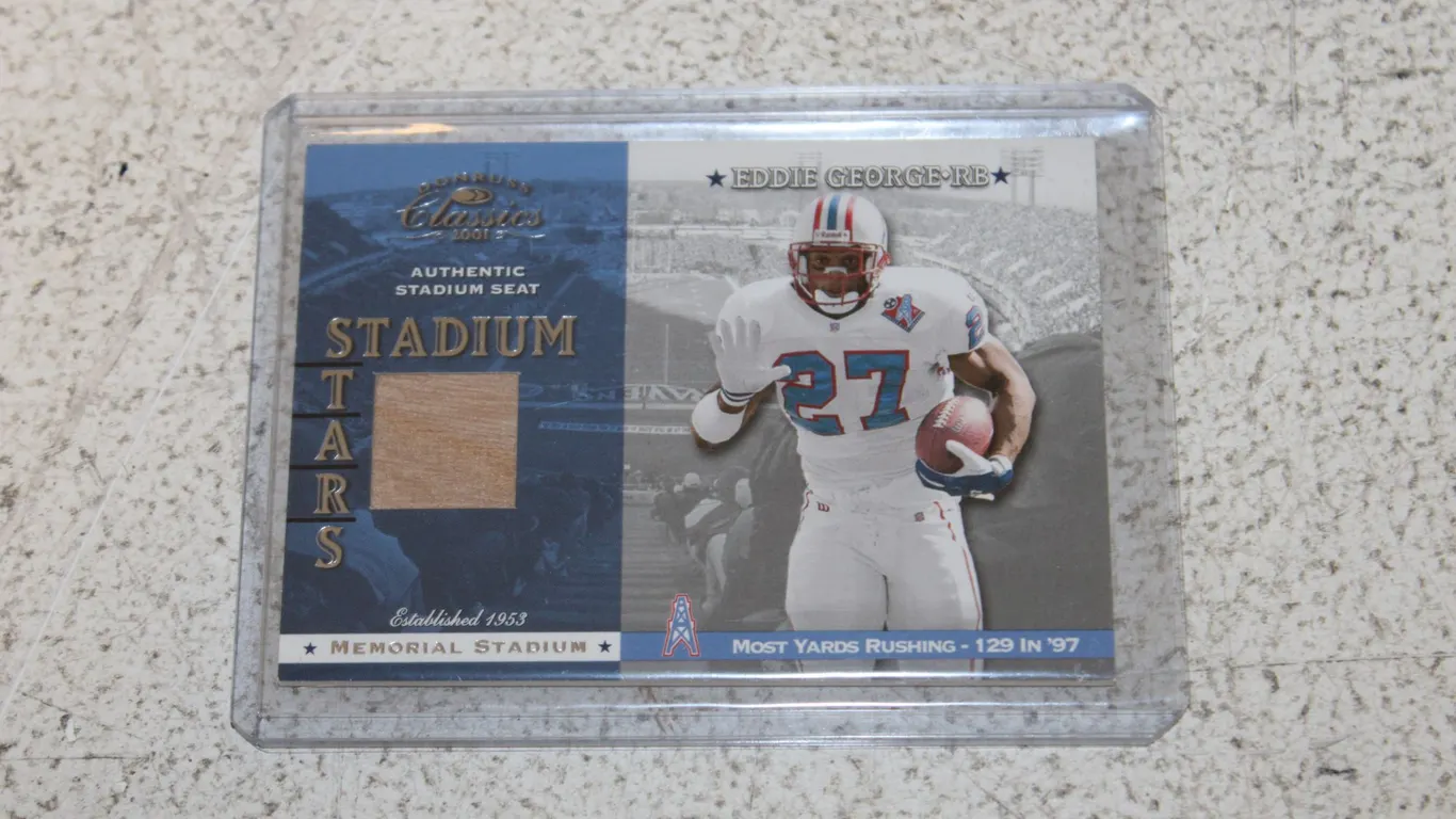 Eddie George Stadium Card