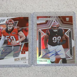 Bengals Autographed Cards